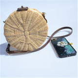Bohemian Rattan Straw Bag
