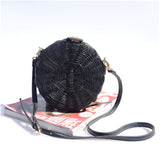 Bohemian Rattan Straw Bag