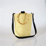 Beach Bucket Straw Bags