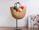 Tassel Rattan Bag