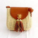 Durable Weave Straw Bag