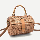 Bamboo Small Round Bags