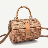 Bamboo Small Round Bags