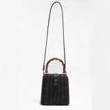 Rattan Leather Bag