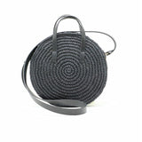 Round Hand-Woven Bag