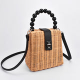 Bead Hand-Woven Bag