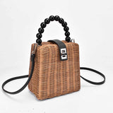 Bead Hand-Woven Bag