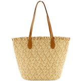 Two-color Paper Rope Straw Bag